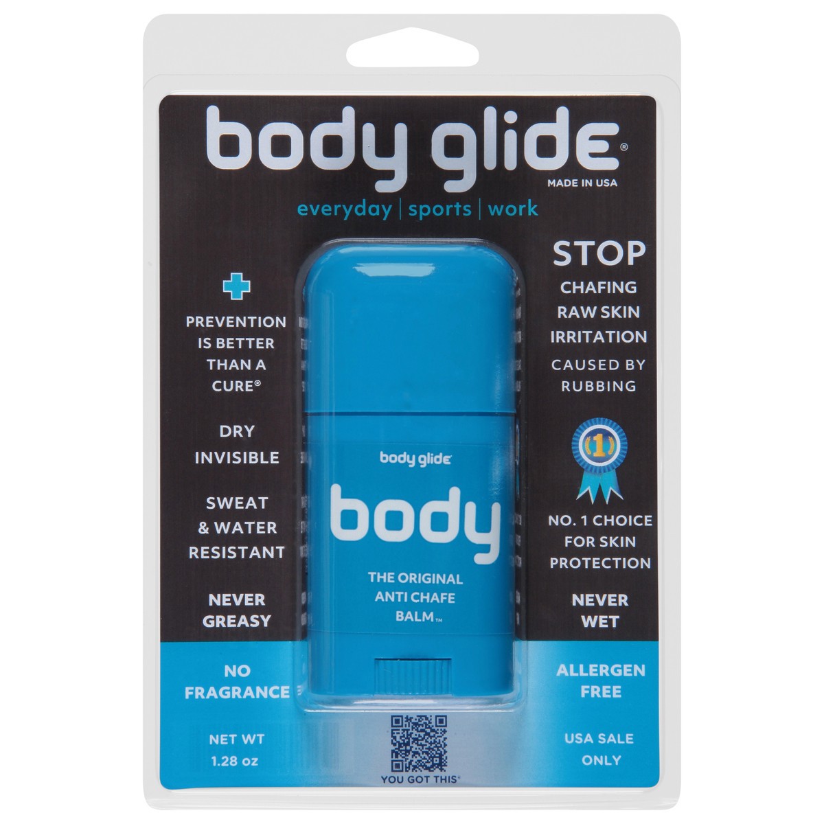 slide 1 of 12, BodyGlide Original Anti Chafe Balm 1.28 oz, 1.28 oz