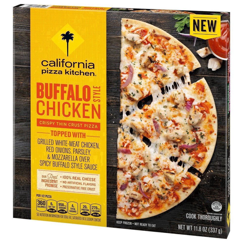 slide 70 of 96, California Pizza Kitchen Crispy Thin Crust Buffalo Style Chicken Pizza 11.8 oz, 14.5 oz