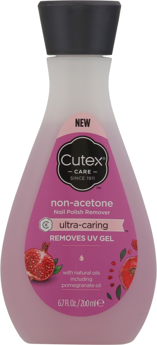 slide 2 of 13, Cutex Ultra Caring Non-Acetone Nail Polish Remover 6.7 fl oz, 6.7 fl oz