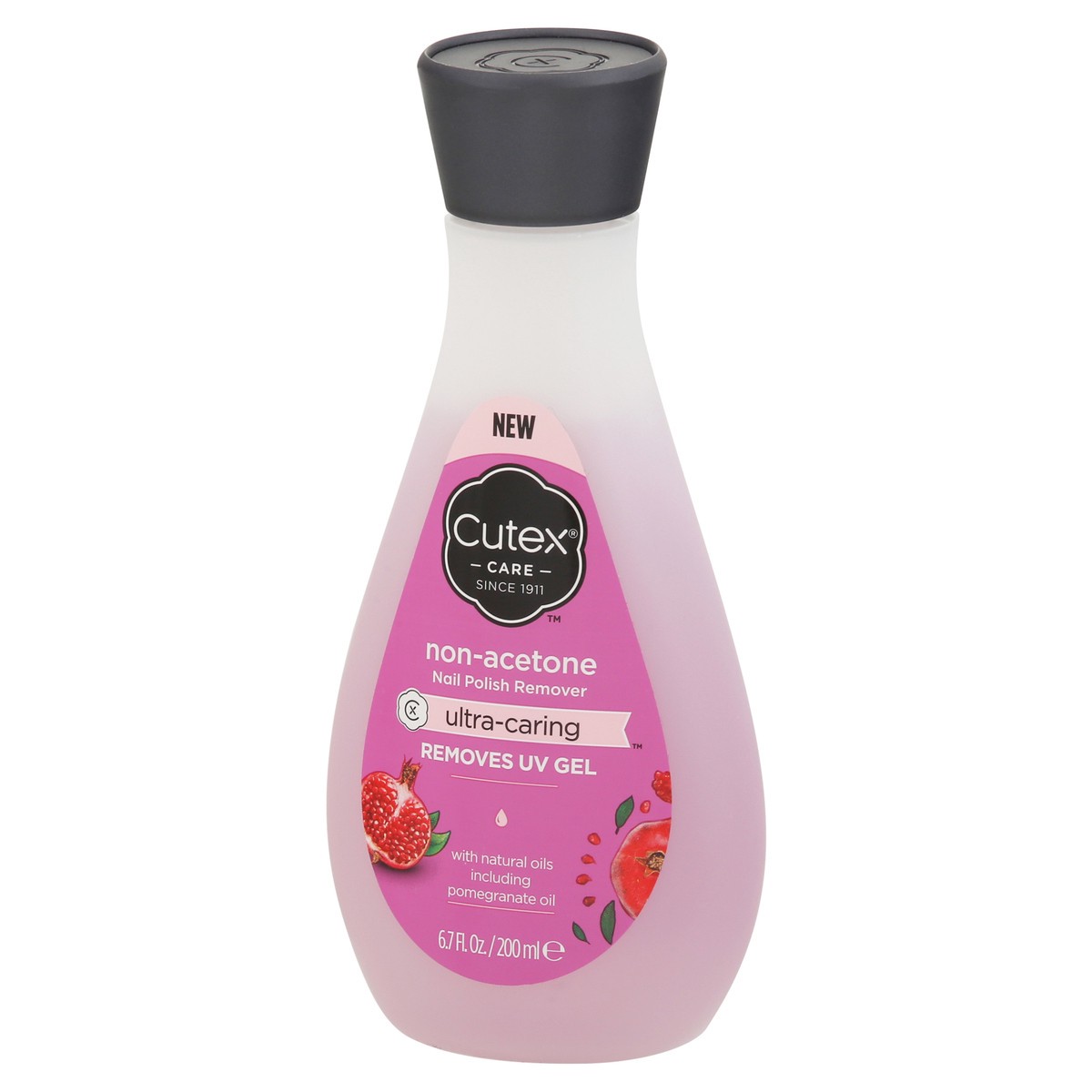 slide 5 of 13, Cutex Ultra Caring Non-Acetone Nail Polish Remover 6.7 fl oz, 6.7 fl oz