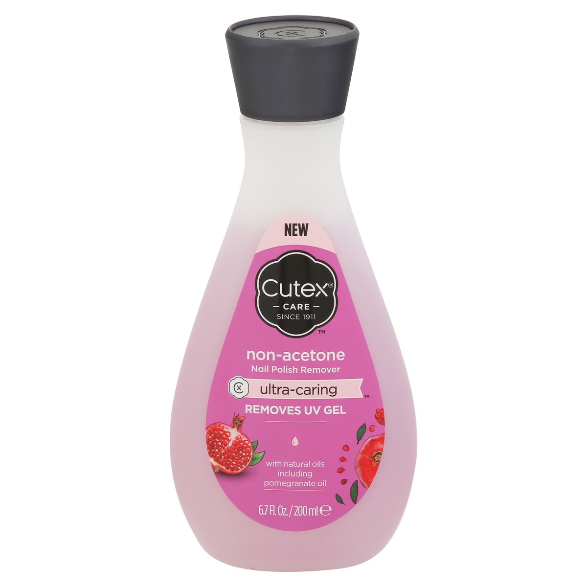 slide 1 of 13, Cutex Ultra Caring Non-Acetone Nail Polish Remover 6.7 fl oz, 6.7 fl oz