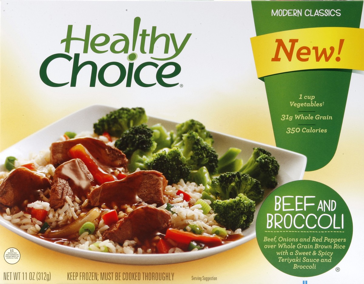 slide 4 of 4, Healthy Choice Beef and Broccoli 11 oz, 11 oz