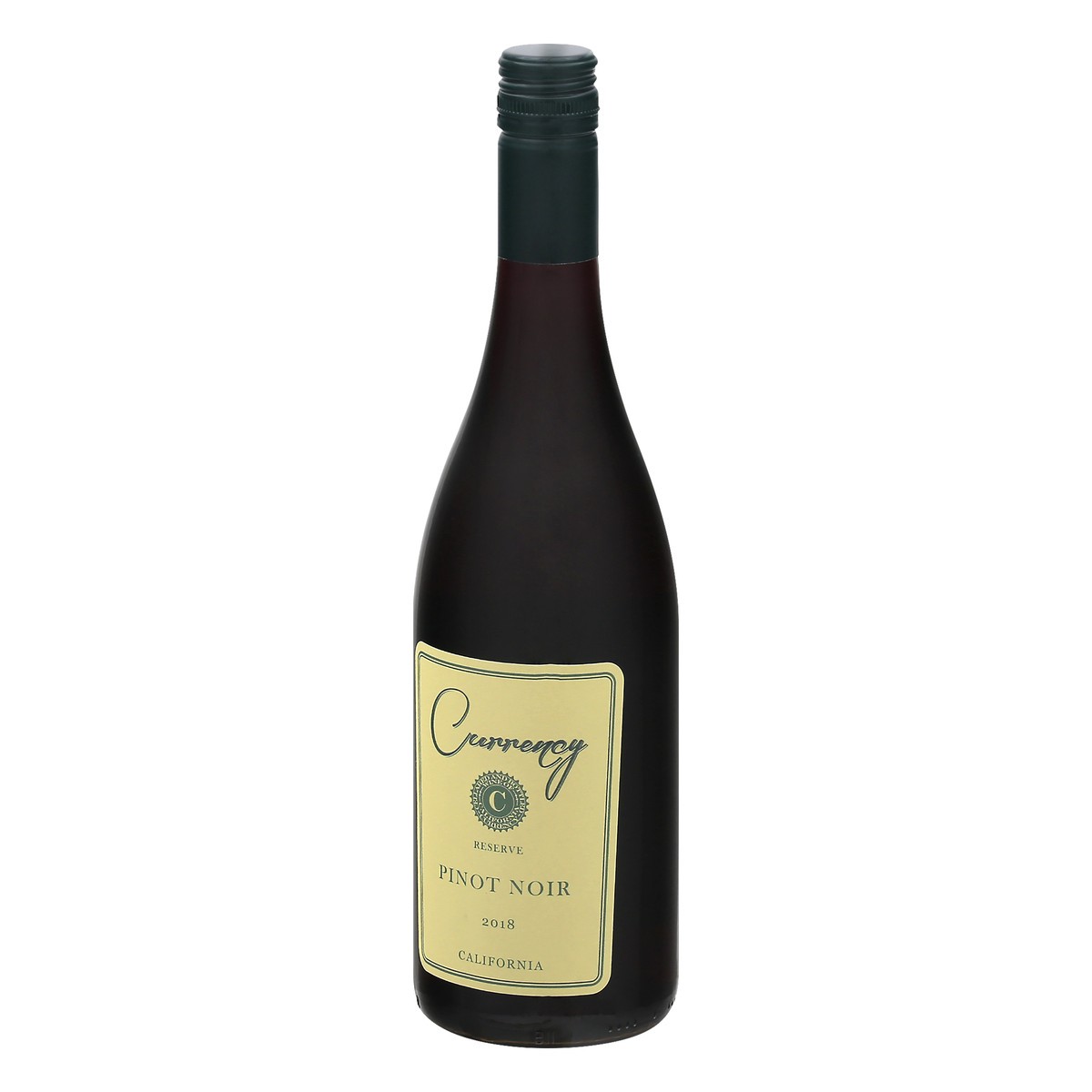 slide 8 of 11, Currency Pinot Noir, 750 ml