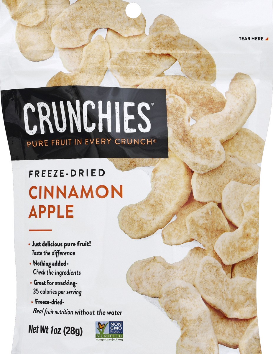 slide 1 of 3, Crunchies Cinnamon Apple 1 oz, 1 oz