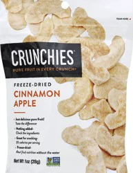 Crunchies 100% Cinnamon Apples 1 oz