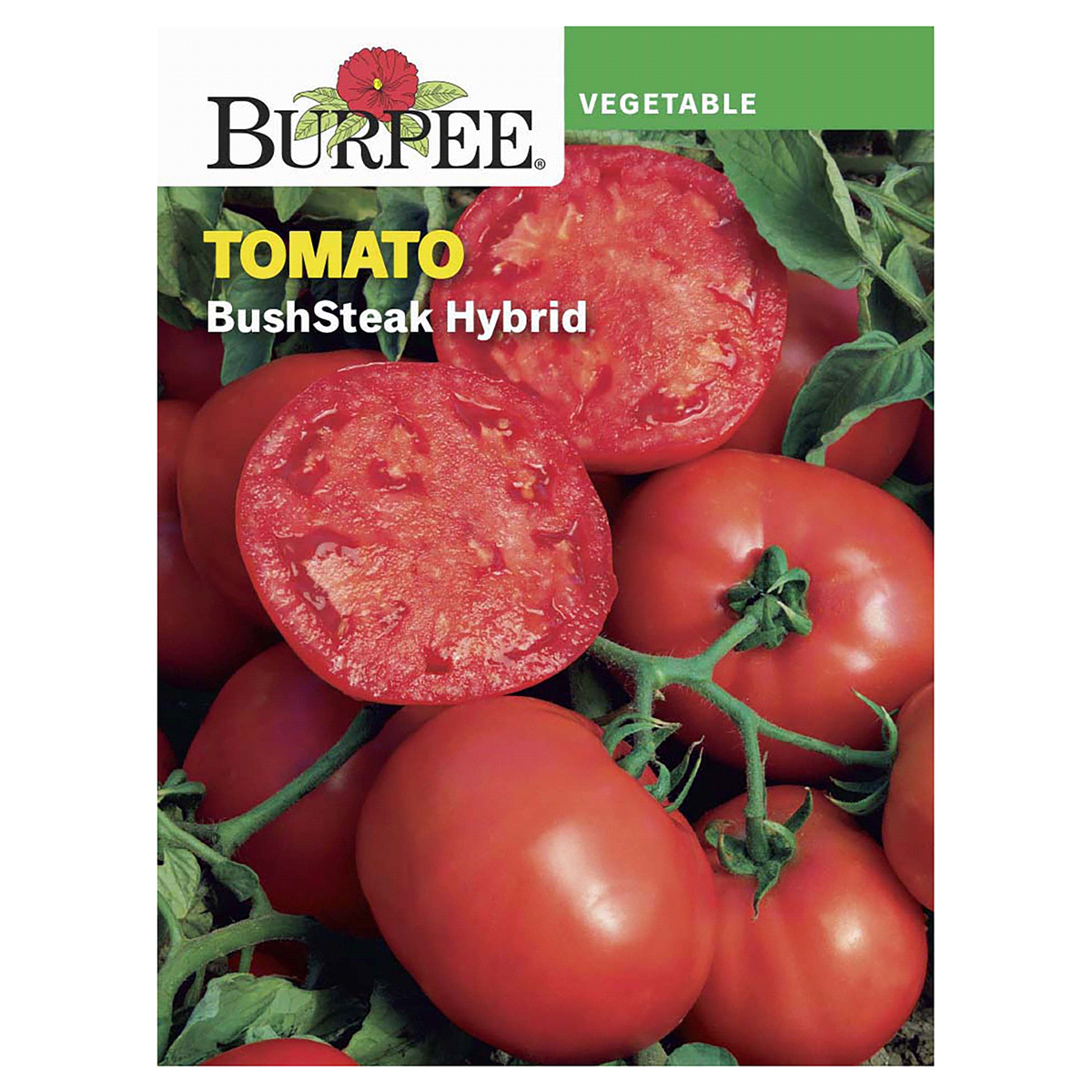 slide 1 of 5, Burpee Tomato Bushsteak Hybrid Seeds, 1 ct