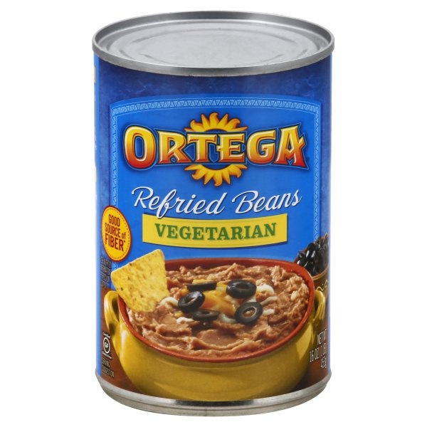 Ortega Vegetarian Refried Beans 16 oz | Shipt