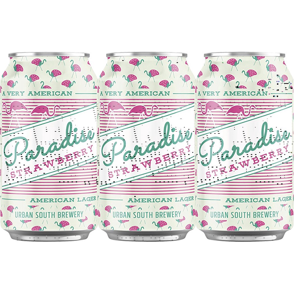 slide 1 of 1, Urban South Paradise Strawberry, 6 ct; 12 oz