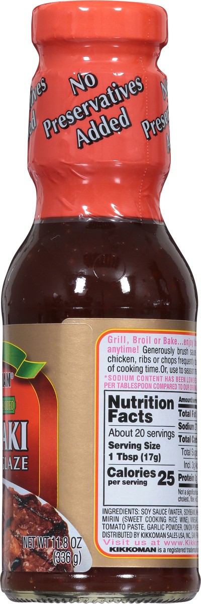 slide 10 of 14, Kikkoman Teriyaki Baste & Glaze 11.8 oz, 11.8 oz