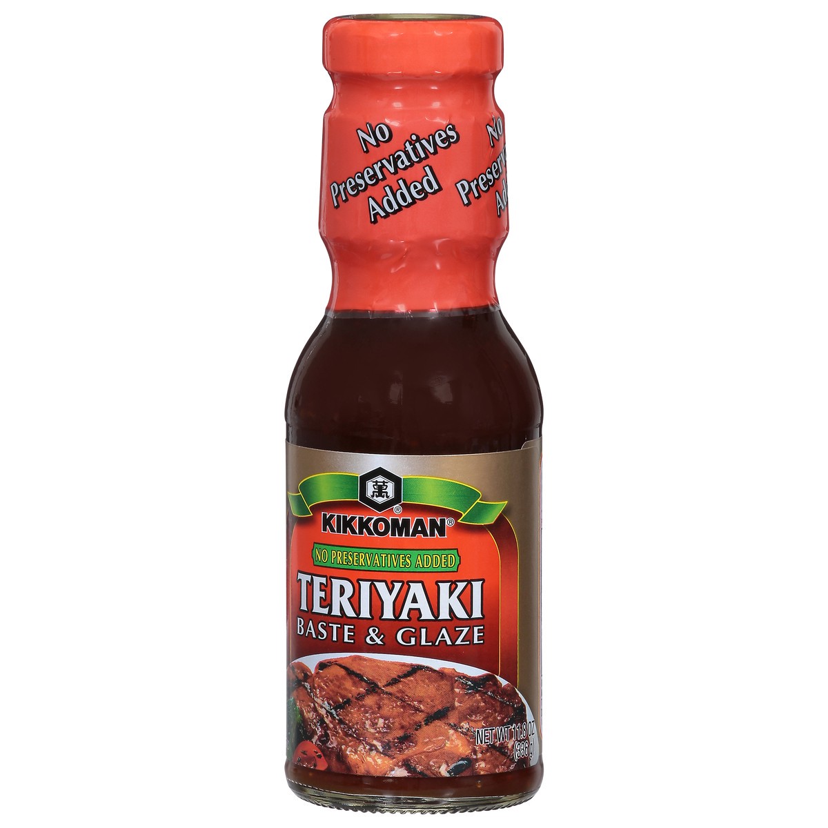 slide 12 of 14, Kikkoman Teriyaki Baste & Glaze 11.8 oz, 11.8 oz