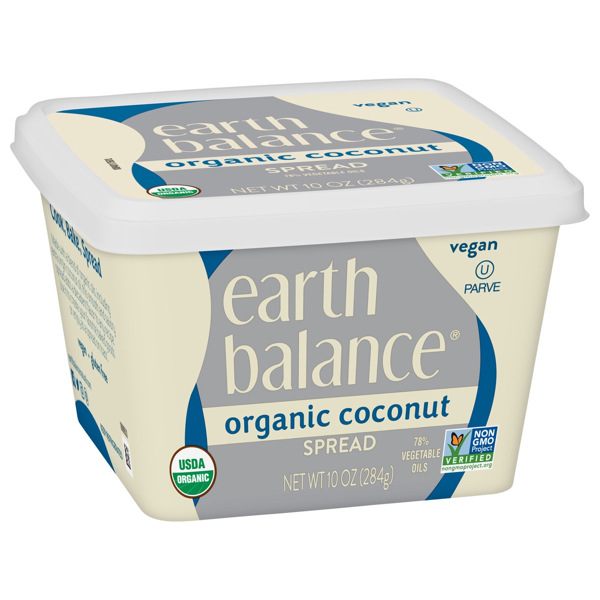 slide 9 of 9, Earth Balance Organic Coconut Spread, 10 oz., 10 oz