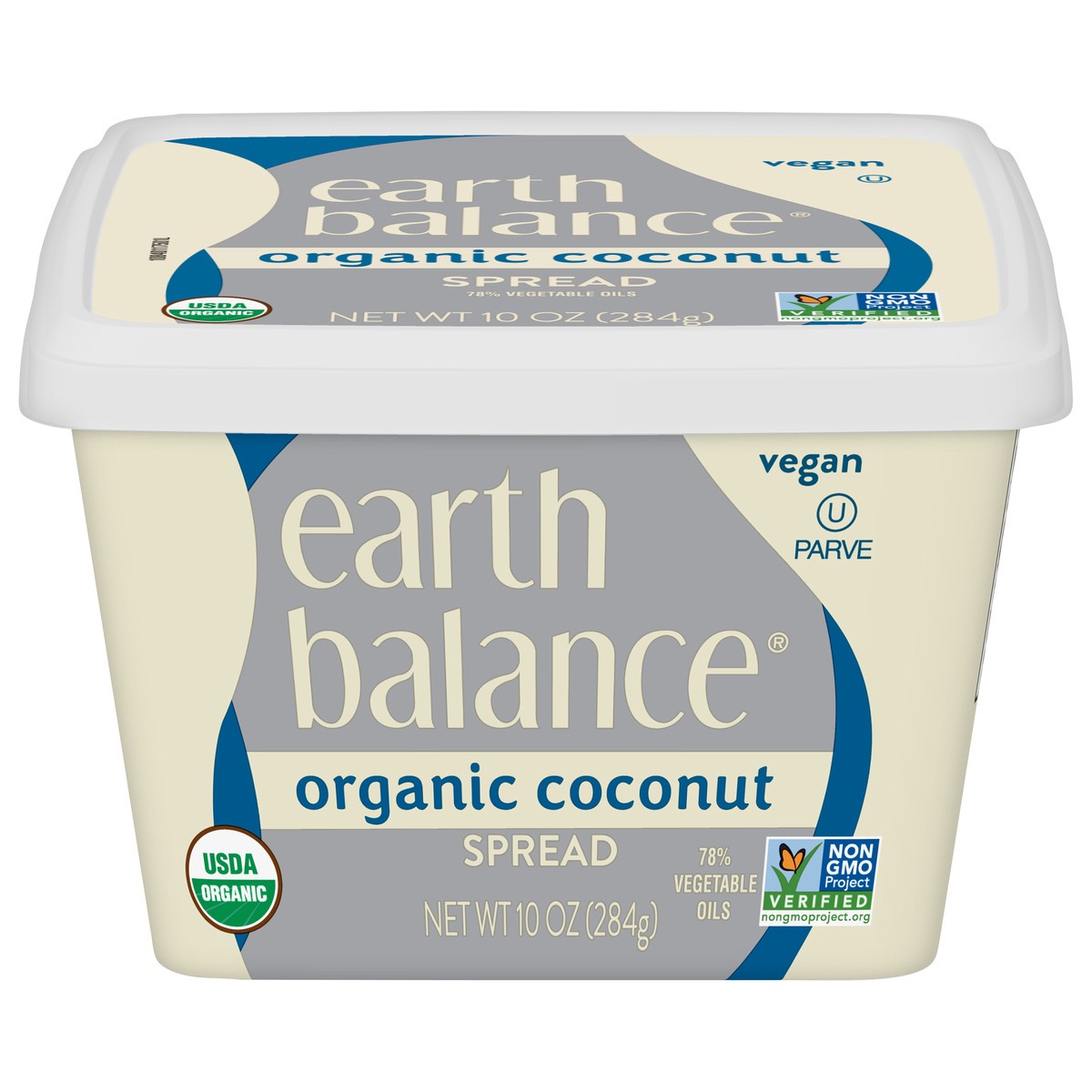 slide 1 of 9, Earth Balance Organic Coconut Spread, 10 oz., 10 oz