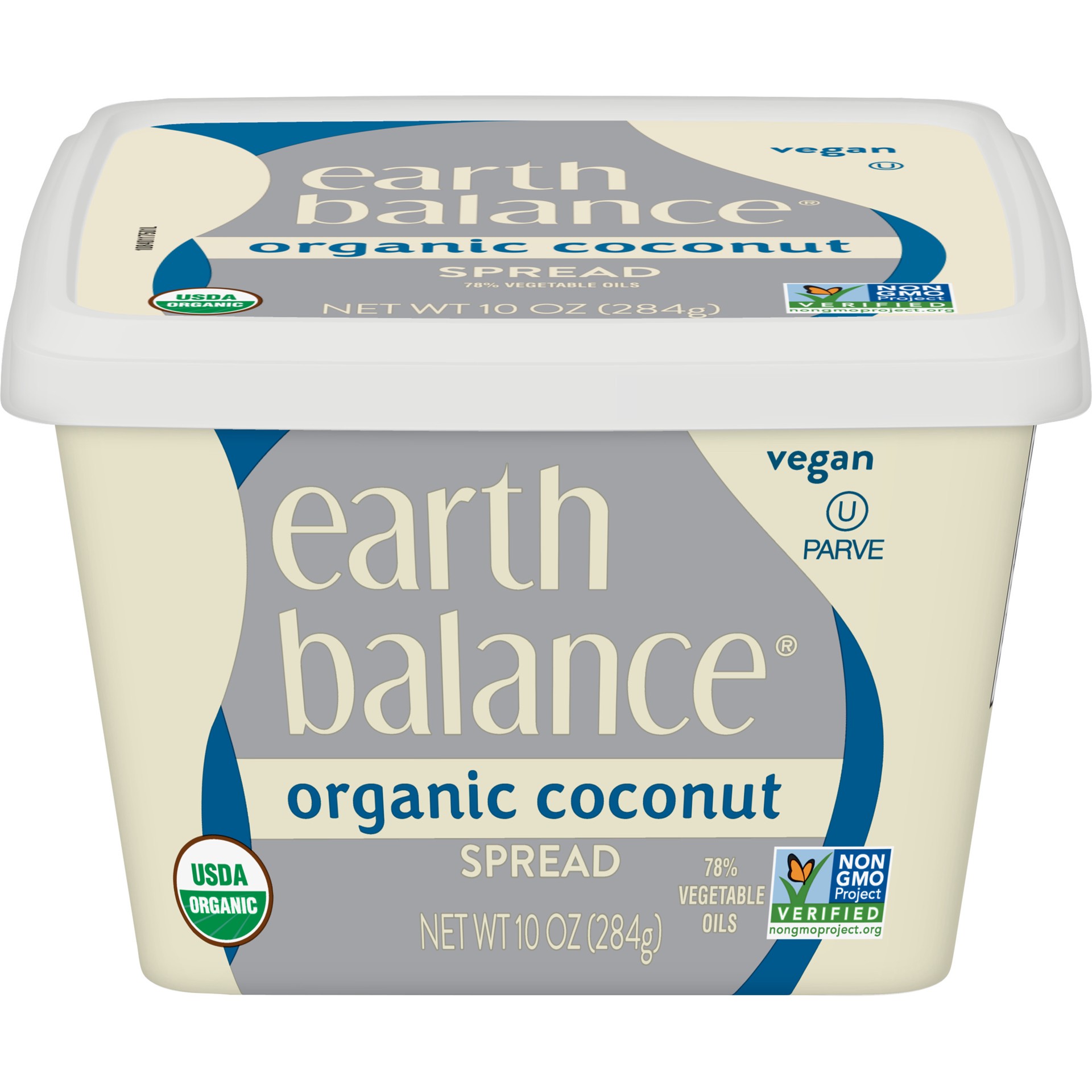 slide 1 of 9, Earth Balance Organic Coconut Spread, 10 oz., 10 oz