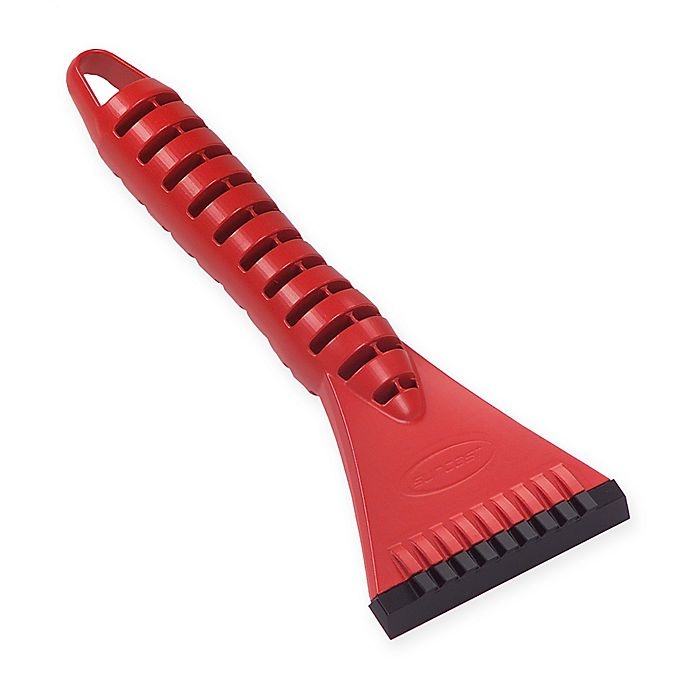 slide 1 of 1, Suncast Ice Scraper - Red, 6 in