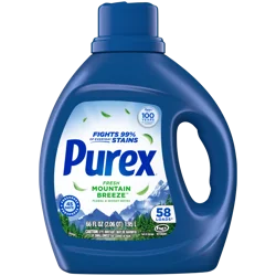Purex Liquid 2x Mountain Breeze 66 oz