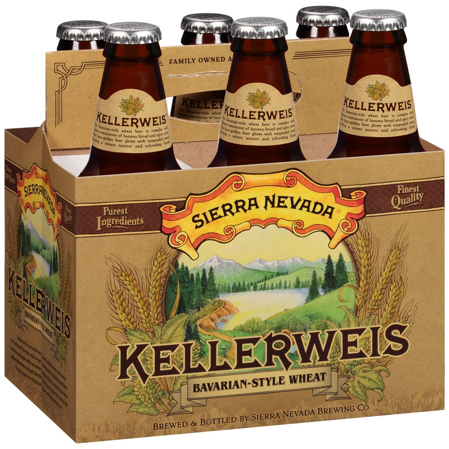 slide 2 of 6, Sierra Nevada Kellerweis Hefeweizen Bottles, 12 ct; 12 oz