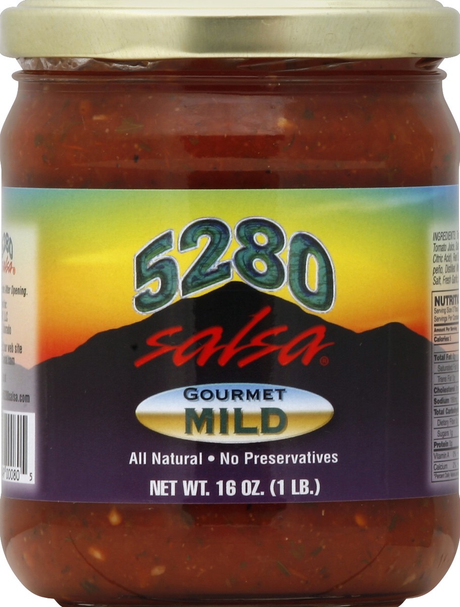 slide 1 of 2, 5280 Salsa Salsa 16 oz, 16 oz