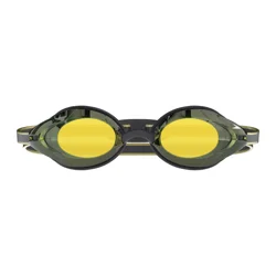 Speedo Goggle Adult Vanquisher-Black Emerald Gold Mirror