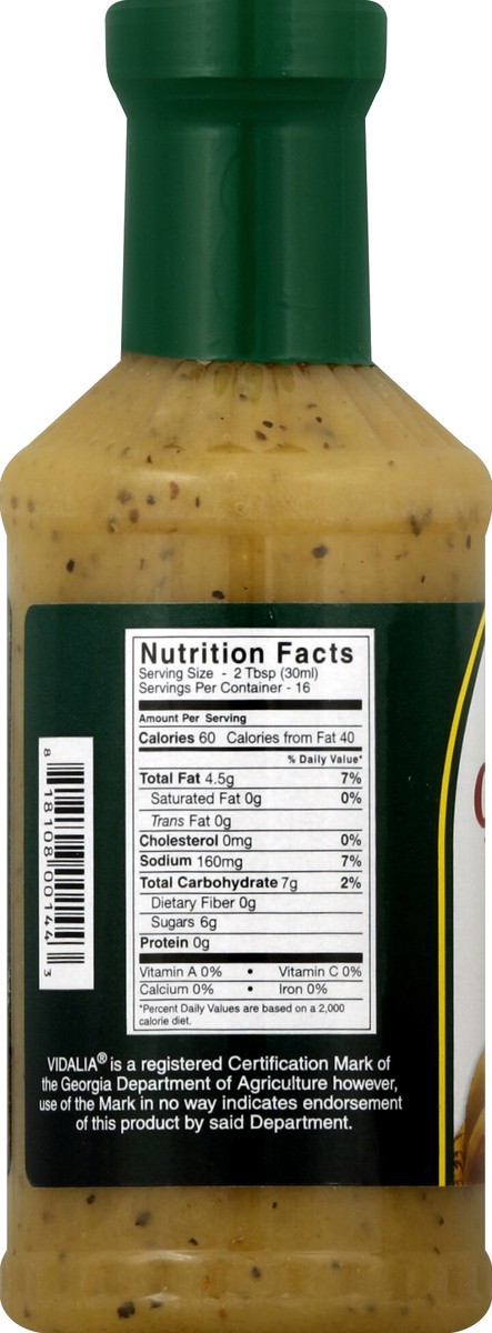 slide 3 of 7, Vidalia Creamy Dressing, 16 fl oz