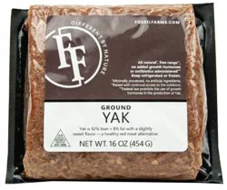 Fossil Farms Ground Yak 1 lb
