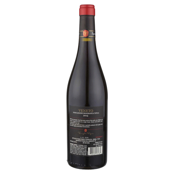slide 5 of 5, Pasqua Passimento Romeo & Juliet Wine, 750 ml