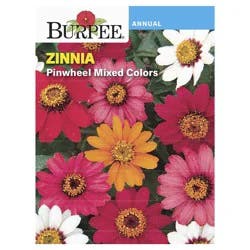 Burpee Zinnia Pinwheel Seed Mix - Multi-Color