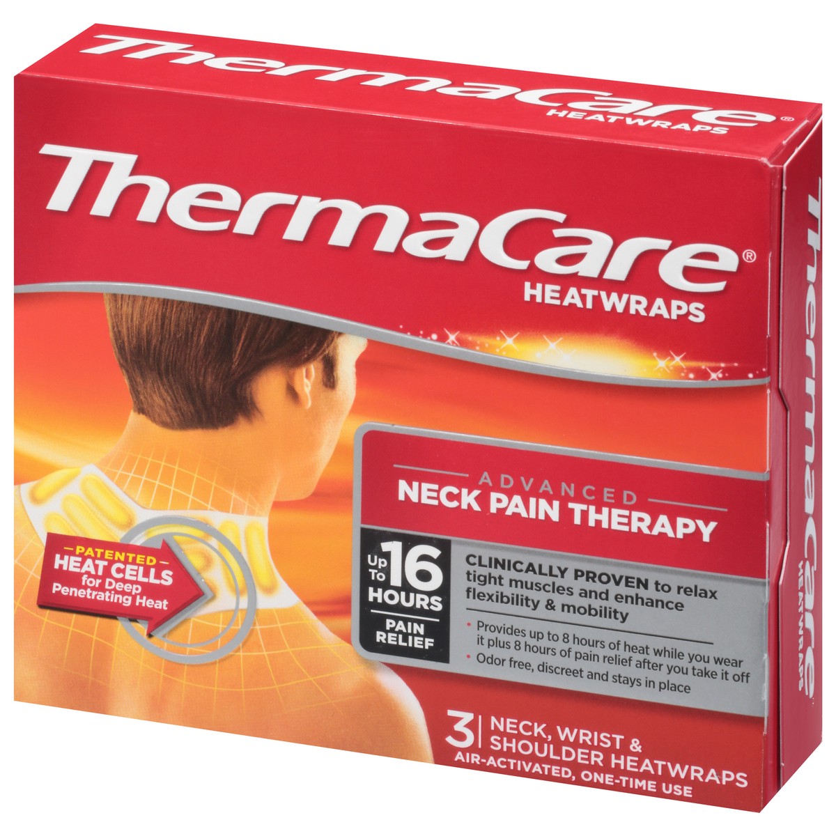 slide 7 of 11, ThermaCare Neck, Wrist & Shoulder Heatwraps 3 ea, 3 ct