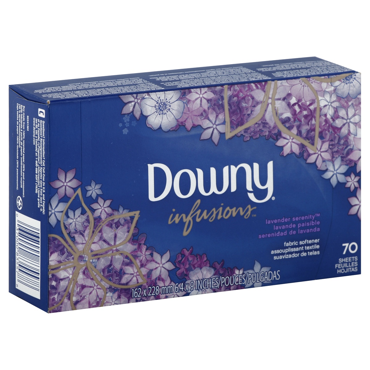 slide 1 of 1, Downy Fabric Softener 70 ea, 70 ct