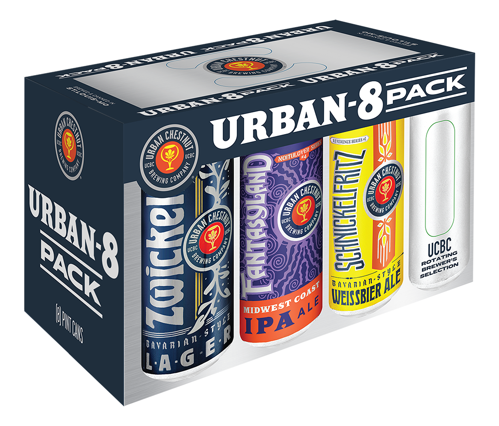 slide 1 of 1, Urban Chestnut Brewing Company Sampler, 8 fl oz