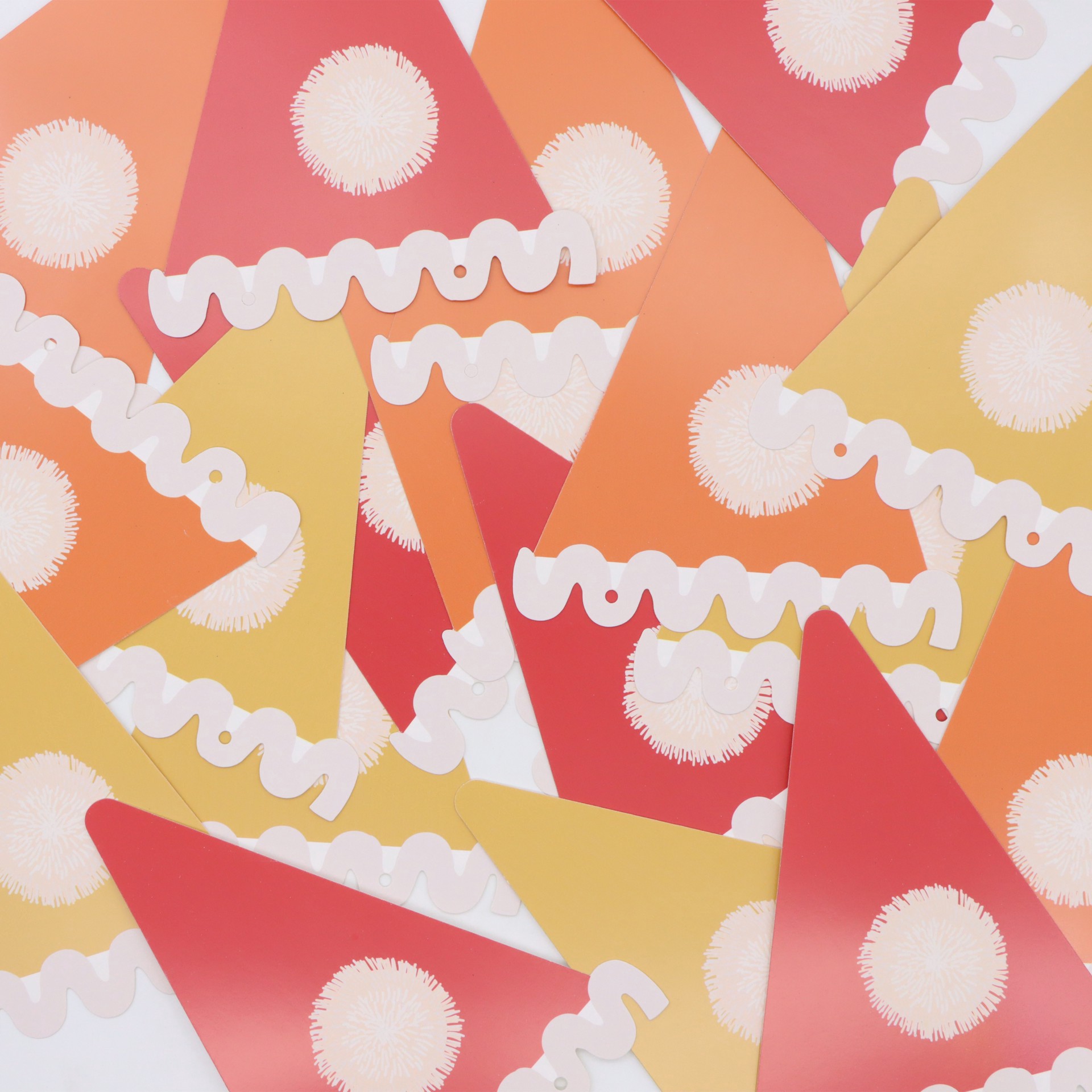 slide 2 of 3, 11.5ft. Pumpkin Pie Paper Banner By Celebrate It, 11.5 ft