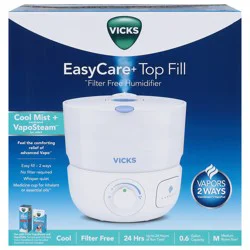 Vicks EasyCare+ Top Fill Filter Free Humidifier 1 ea