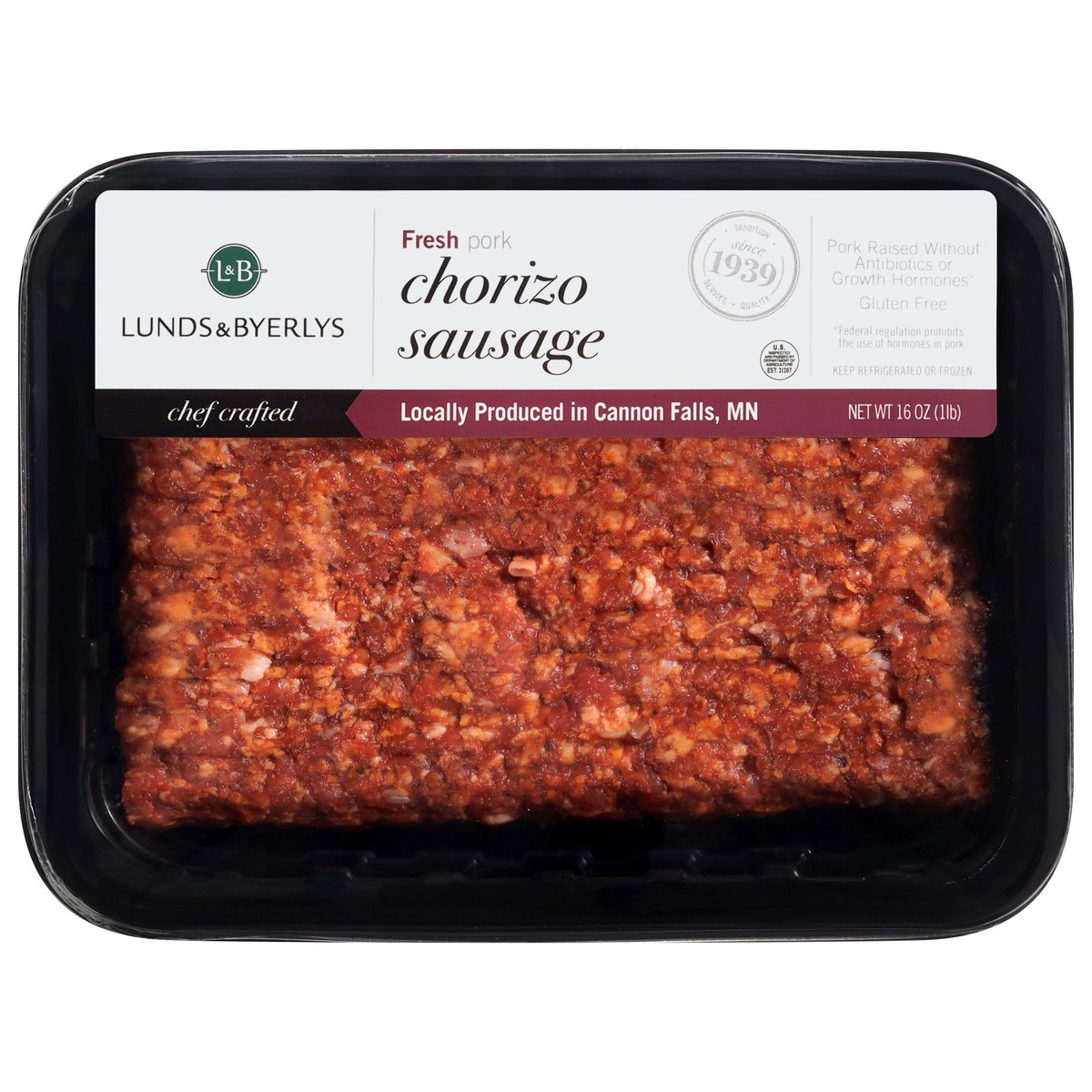 slide 3 of 4, L&B Fresh All Natural Chorizo Sausage, per lb