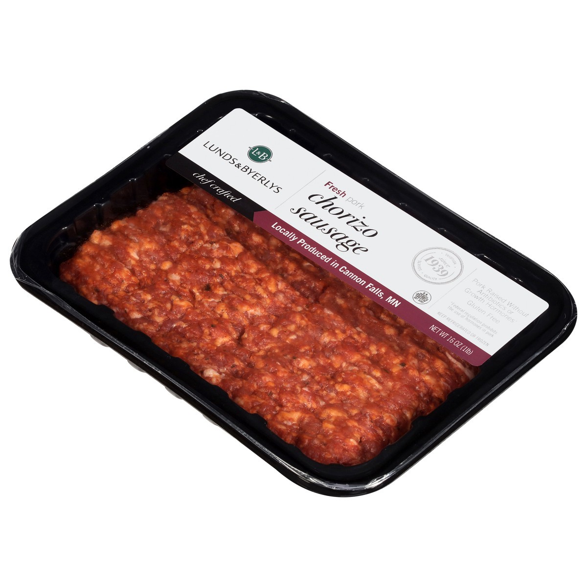 slide 2 of 4, L&B Fresh All Natural Chorizo Sausage, per lb