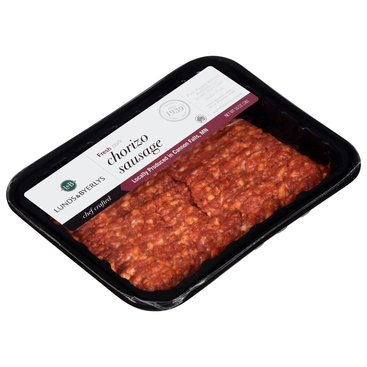 slide 4 of 4, L&B Fresh All Natural Chorizo Sausage, per lb