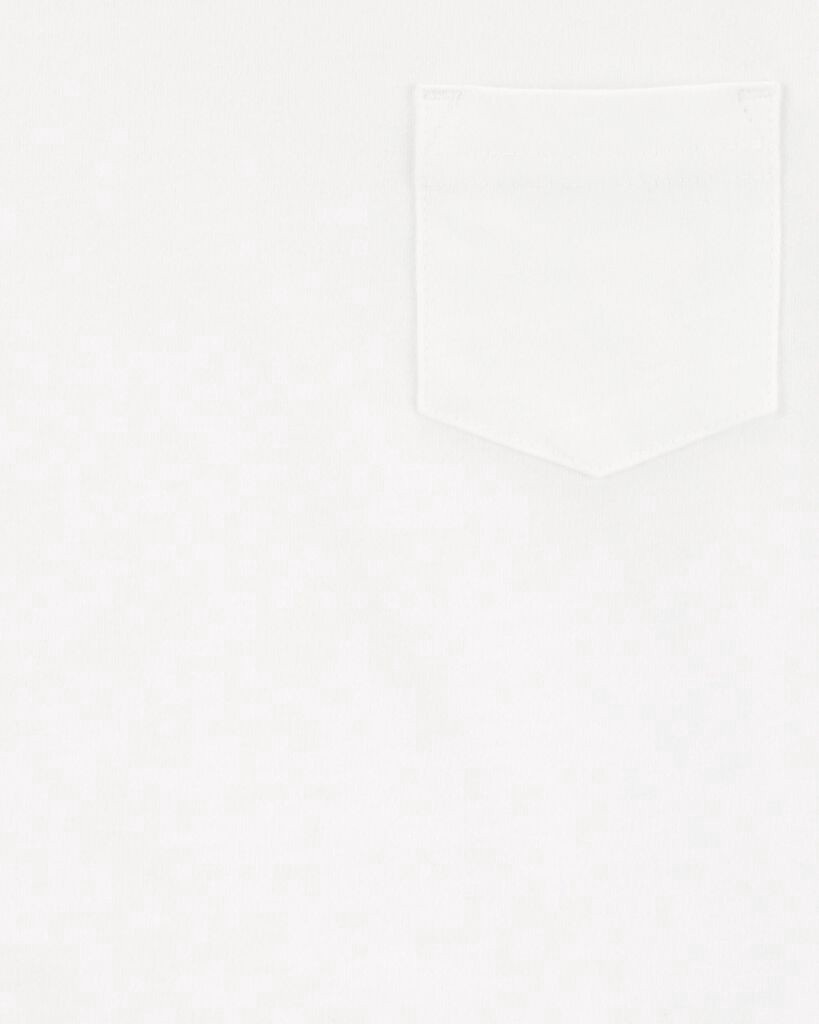 slide 2 of 2, Carter's Toddler Pocket Tank White 4T, 1 ct