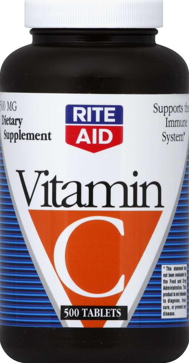 slide 2 of 3, Rite Aid Ra Vit C, 500 ct