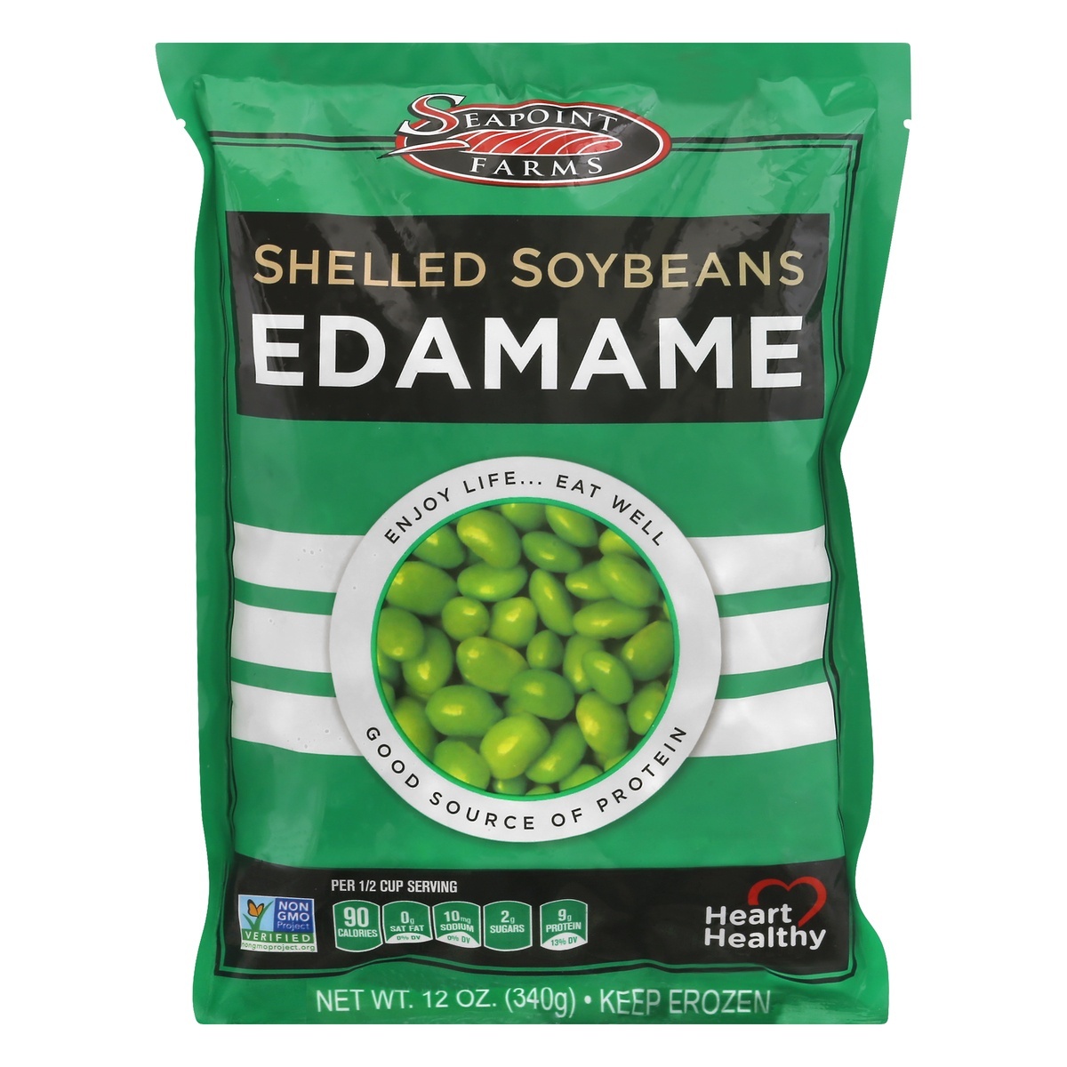 slide 1 of 1, Seapoint Farms Edamame Shelled Soybeans, 