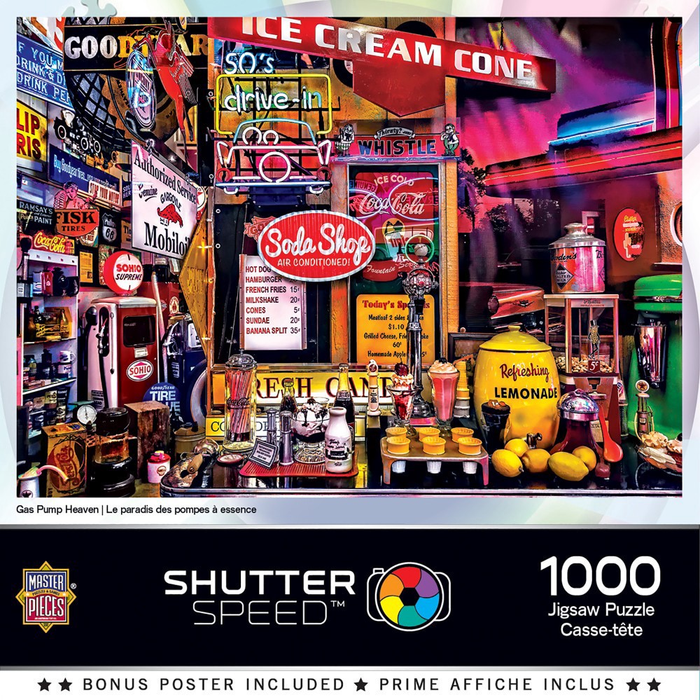 slide 1 of 1, Masterpieces Shutter Speed Jigsaw Puzzle, 1000 ct