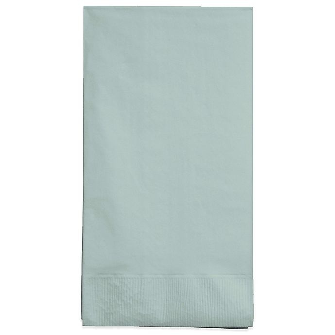 slide 1 of 1, Creative Converting 2-Ply Paper Guest Towels - Cool Mint, 100 ct