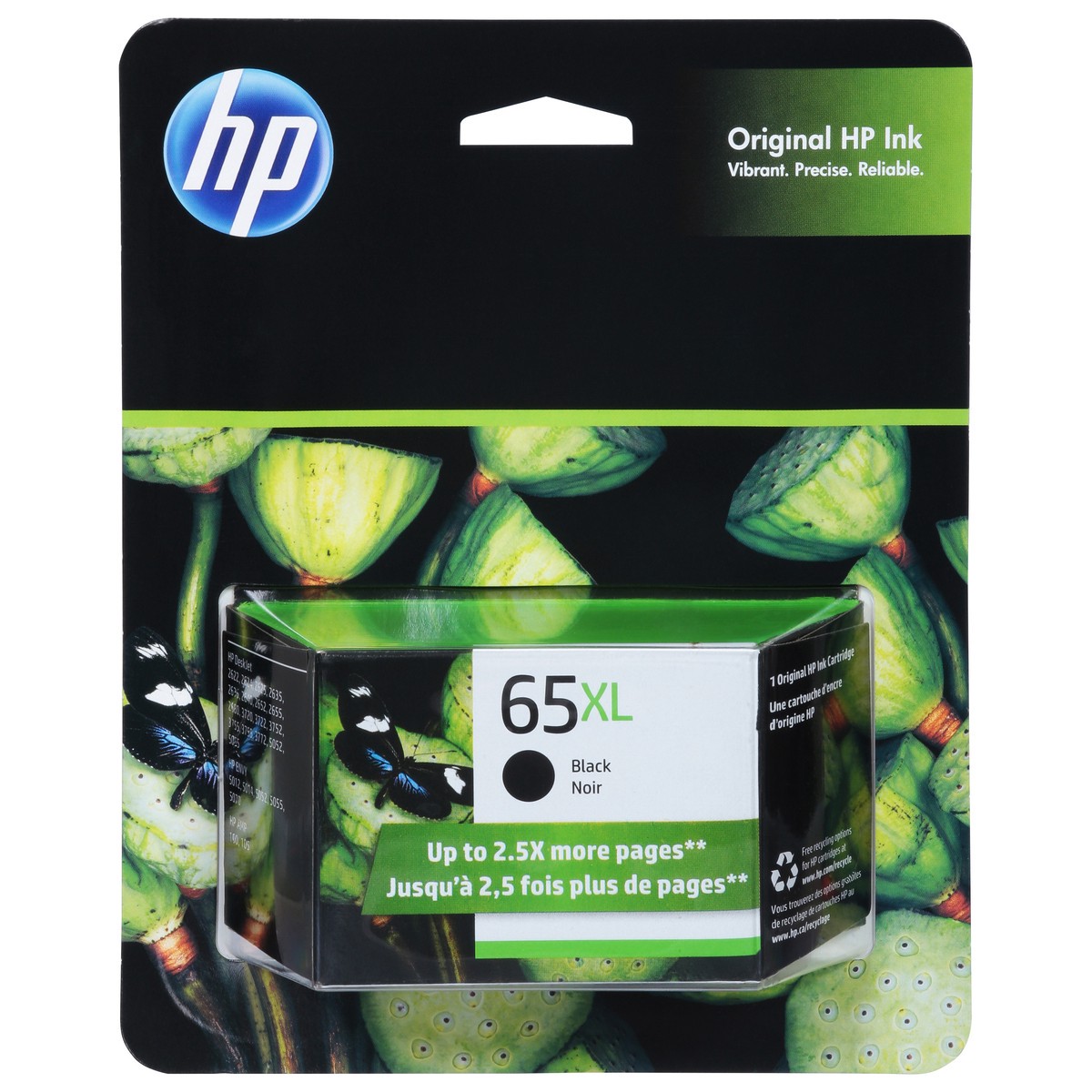 slide 5 of 12, HP 65XL Black Ink Cartridge 1 ea, 1 ct