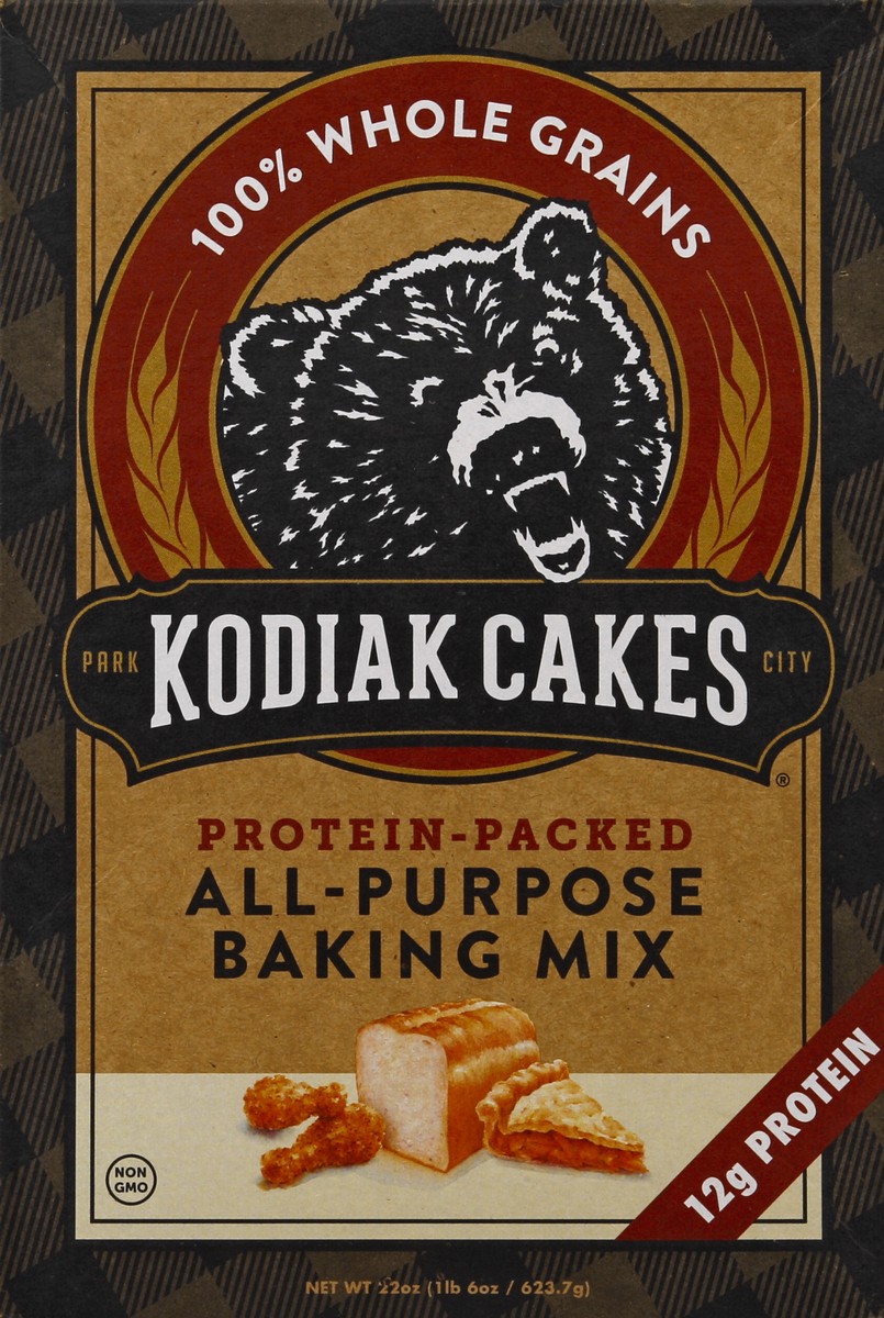 slide 3 of 4, Kodiak Cakes All-purpose Baking Mix, 22 oz