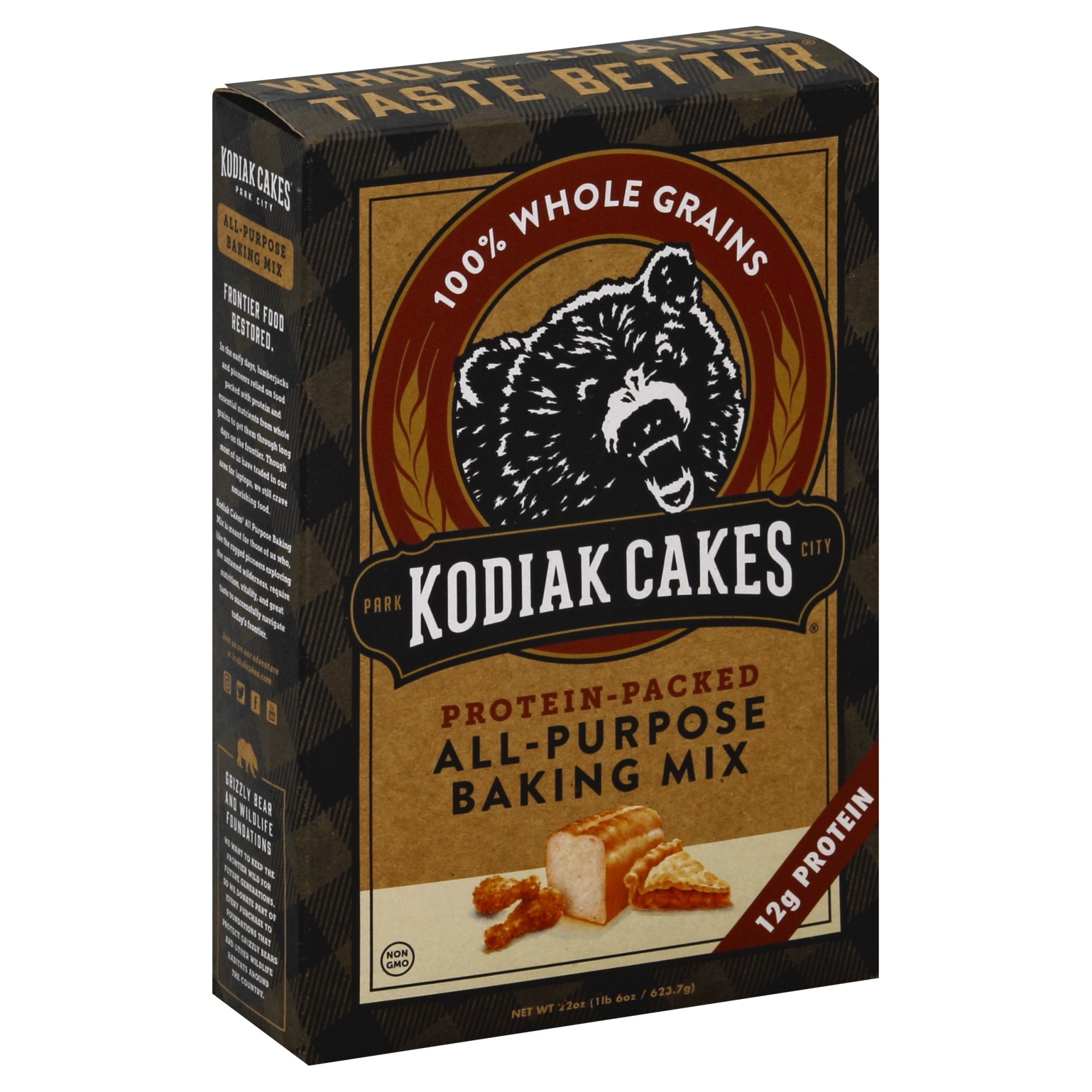 slide 1 of 4, Kodiak Cakes All-purpose Baking Mix, 22 oz