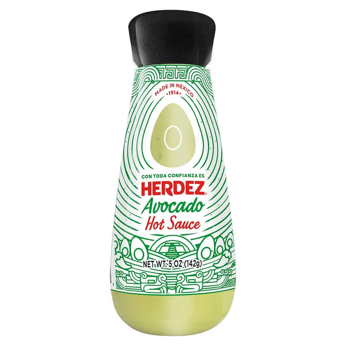 slide 1 of 1, Herdez Avocado Hot Sauce 5 oz. Bottle, 5 oz