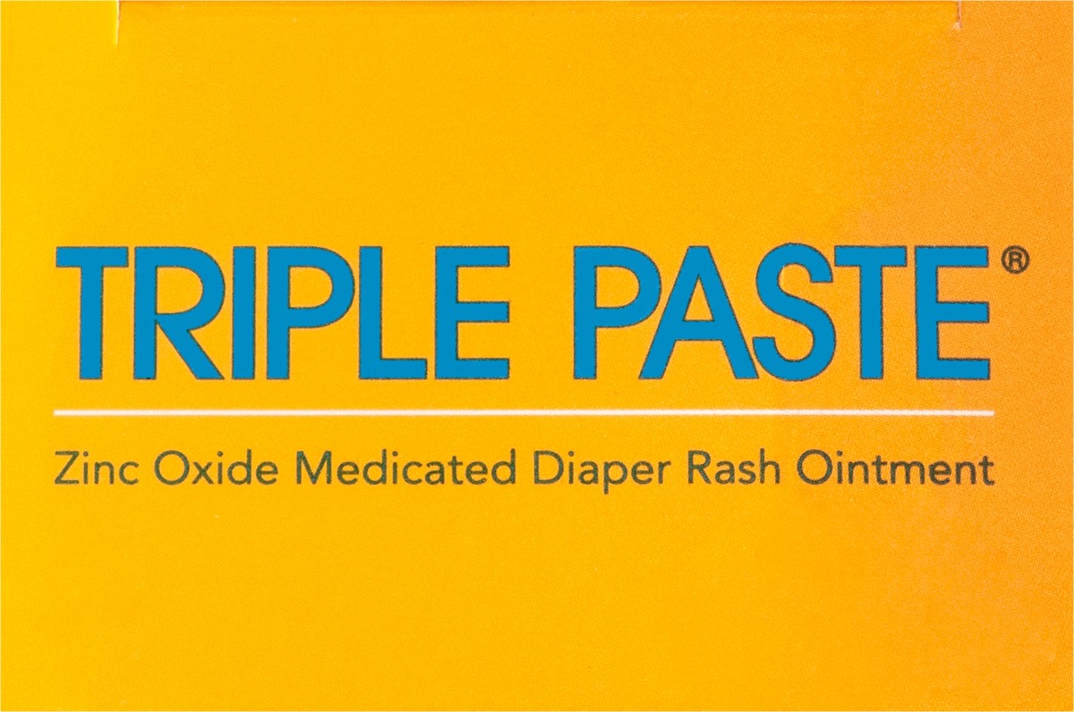 slide 6 of 8, Triple Paste Zinc Oxide Medicated Diaper Rash Ointment 2 oz, 2 oz