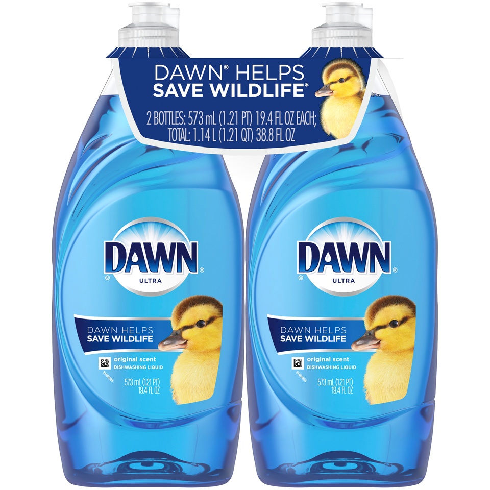 slide 1 of 1, Dawn Ultra Original 2x Dish Soap, 19.4 oz