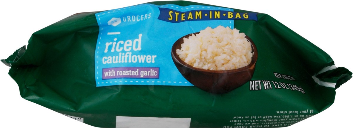 slide 4 of 12, Se Grocers Rstd Grlc Rcd Clflwr, 12 oz