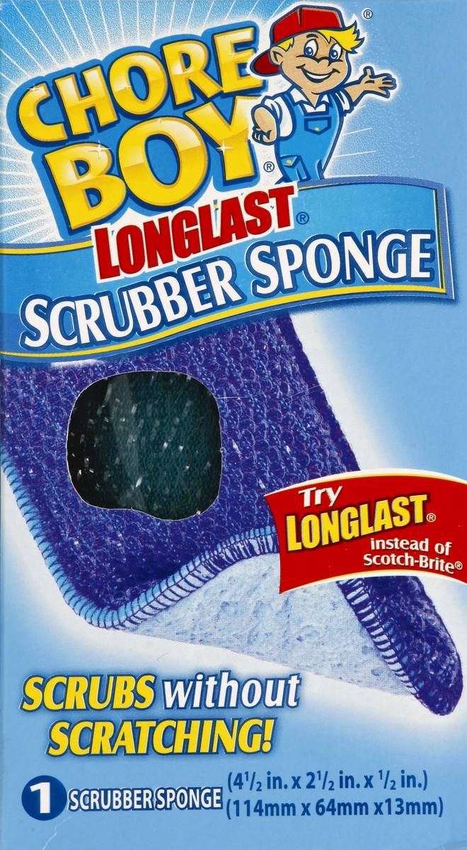 slide 4 of 5, Chore Boy Scrubber Sponge 1 ea, 1 ea