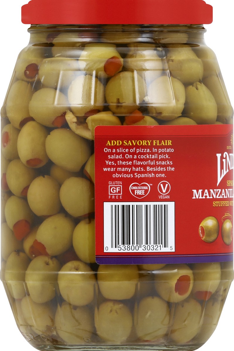 slide 6 of 7, Lindsay Pimiento Manzanilla Olives 21 oz, 21 oz