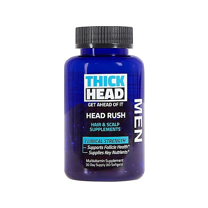 slide 1 of 1, Thick Head Hair & Scalp Supplements, 60 ct