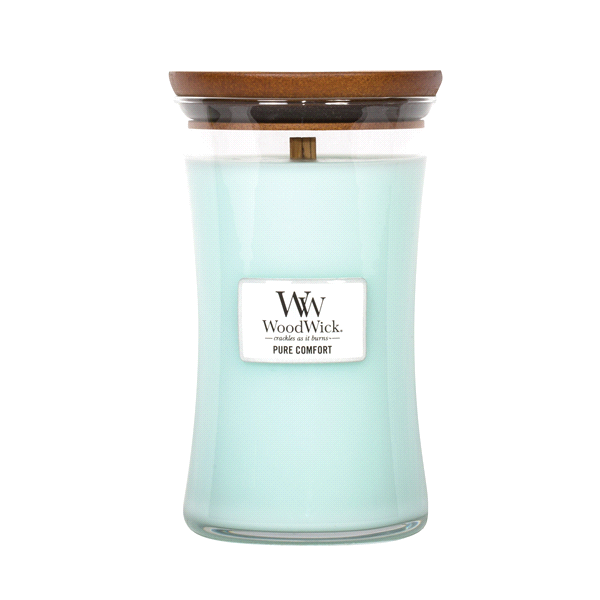 slide 1 of 1, Woodwick Large Jar Candle Pure Comfort, 17.2 oz